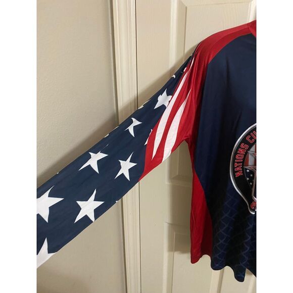 Legacy Global Sports USA Hockey Tournament Jersey 2015-2016 Patriotic Sz L - Picture 3 of 6